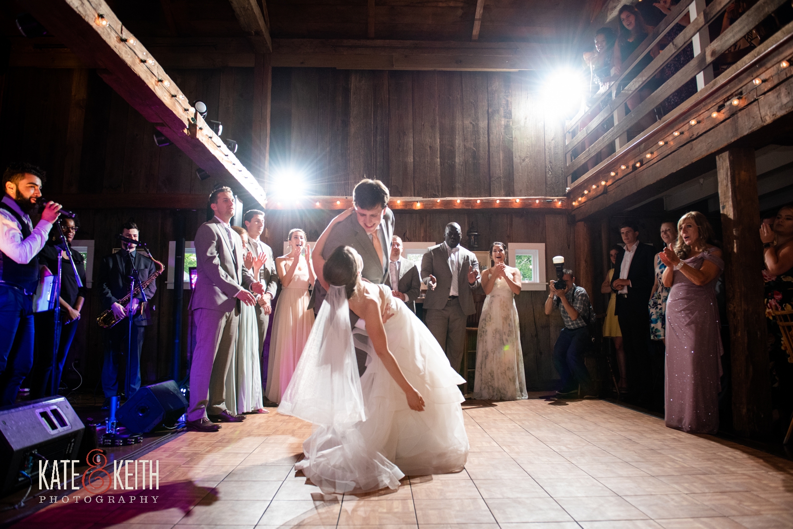 Grafton Inn Vermont wedding first dance 
