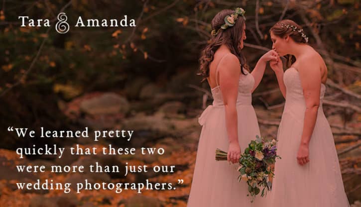 More than wedding photographers