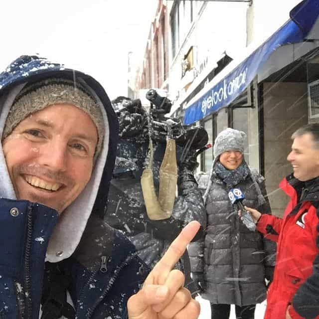 Kate loves the snow